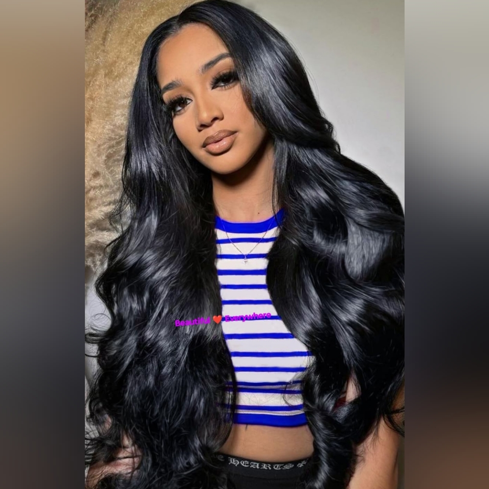 Human hair lace wig